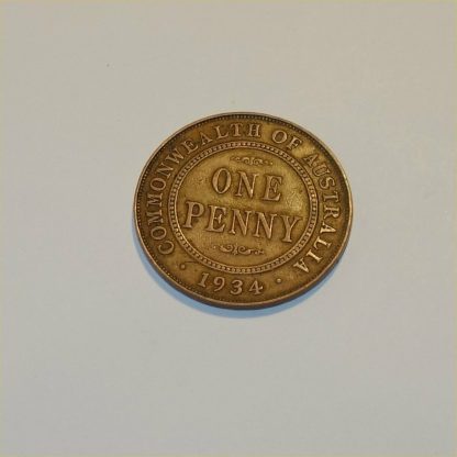 1934 Australian Penny