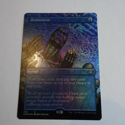 Magic the Gathering Game Card.  Brainstorm