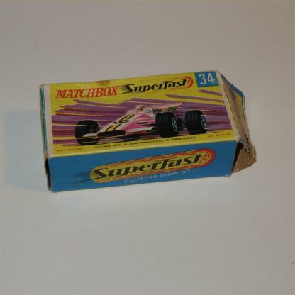 Matchbox Superfast 34 e Formula 1 Racing Car Superfast with Original Box - Image 3