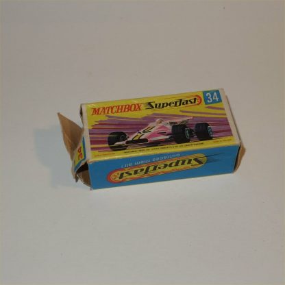 Matchbox Superfast 34 e Formula 1 Racing Car Superfast with Original Box - Image 4