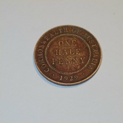 1929 Australian Half Penny