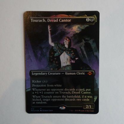 Magic the Gathering Game Card.  Tourach, Dread Cantor