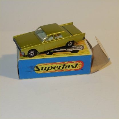 Matchbox Superfast 31 d Lincoln Continental Thin Wheel 1st Superfast Orig Box