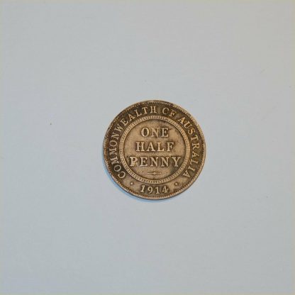 1914 Australian Half Penny - Image 3