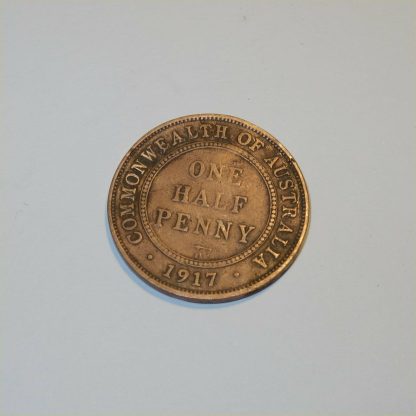 1917 Australian Half Penny