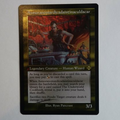 Magic the Gathering Game Card.  Asmoranomardicadaistinaculdaca