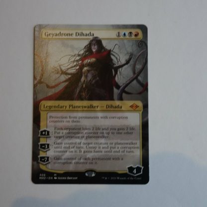 Magic the Gathering Game Card.  Geyadrone Dihada