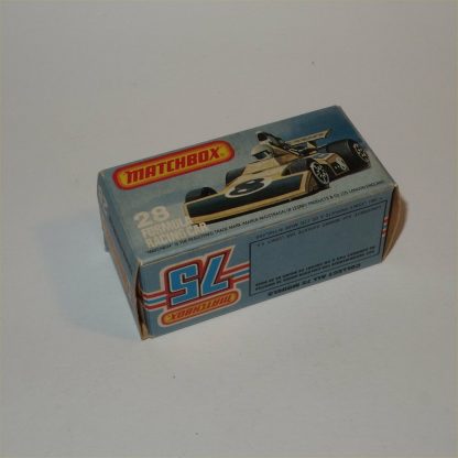 Matchbox Superfast 28 h Formula Racing Car Superfast with Original Box - Image 4