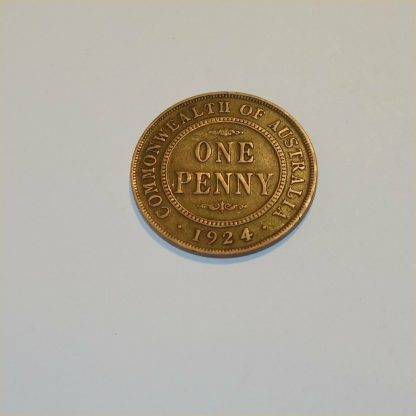 1924 Australian Penny - Image 3