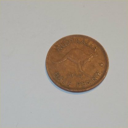 1954 Australian Half Penny