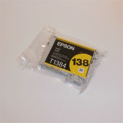 Epson 138 Yellow Standard Capacity Durabrite Ultra Ink Cartridge Genuine