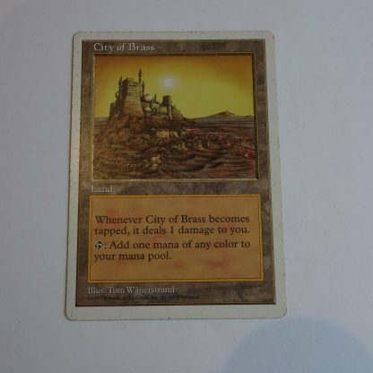 Magic the Gathering Game Card.  City of Brass