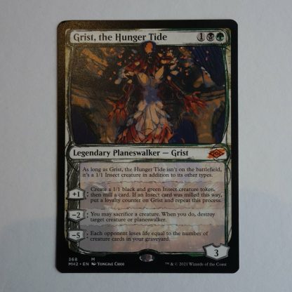 Magic the Gathering Game Card. Grist, the Hunger Tide