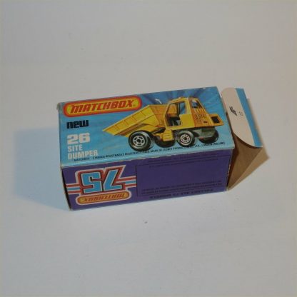 Matchbox Superfast 26 f Site Dumper Superfast with Original Box - Image 3