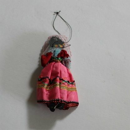 Doll Old Plastic National Dress Italy 12cm tall c1970 - Image 4