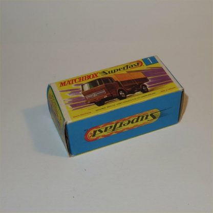 Matchbox Superfast  1 f Mercedes Lorry Truck Superfast with Original Box - Image 4