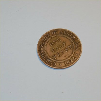 1925 Australian Half Penny