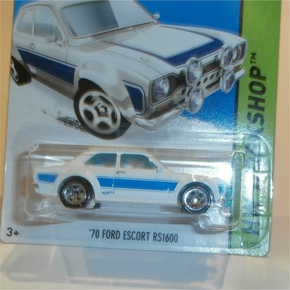 Hotwheels 2013 Ford Escort RS1600 Workshop Series #221 MoC - Image 4