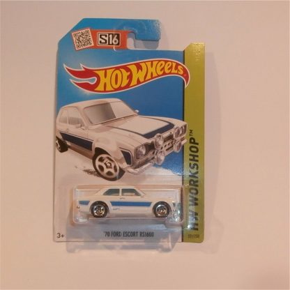 Hotwheels 2013 Ford Escort RS1600 Workshop Series #221 MoC