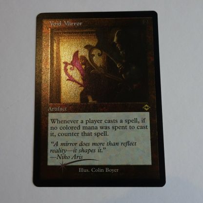 Magic the Gathering Game Card.  Void Mirror