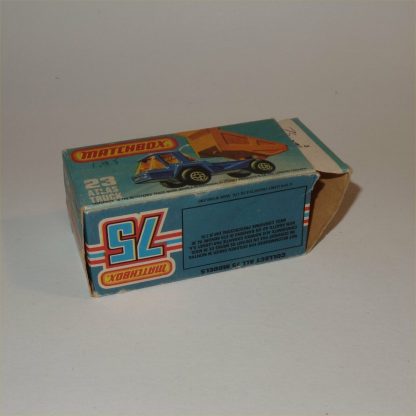 Matchbox Superfast 23 e Atlas Dump Truck Superfast with Original Box - Image 3