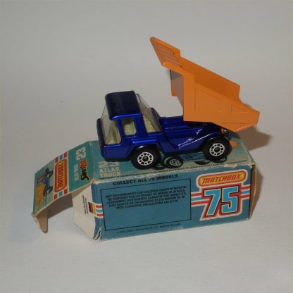 Matchbox Superfast 23 e Atlas Dump Truck Superfast with Original Box
