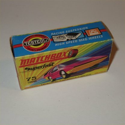 Matchbox Superfast 75 d Alfa Romeo Carabo Superfast with Original Box - Image 6