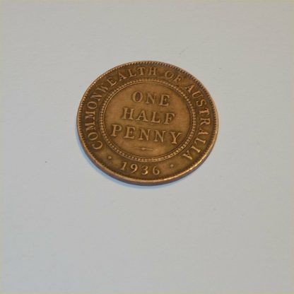 1936 Australian Half Penny