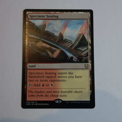 Magic the Gathering Game Card.  Spectator Seating