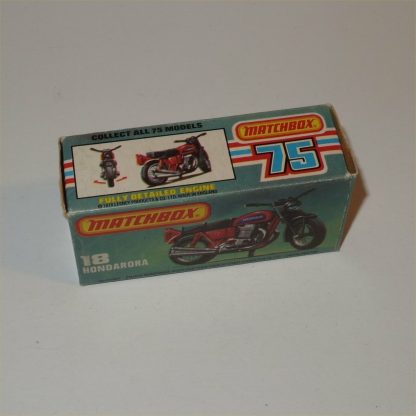Matchbox Superfast 18 g Hondarora Motor Bike Cycle Superfast with Original Box - Image 3