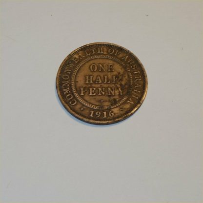 1916 Australian Half Penny