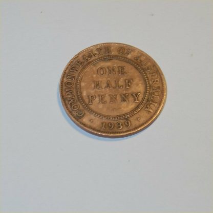 1939 Australian Half Penny