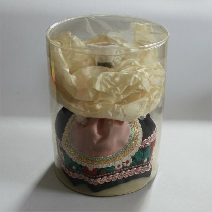 Doll Old Plastic National Dress Belgium 20cm tall c1970 - Image 6