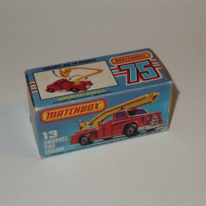 Matchbox Superfast 13 g Badger Snorkel Fire Engine Superfast with Original Box - Image 3