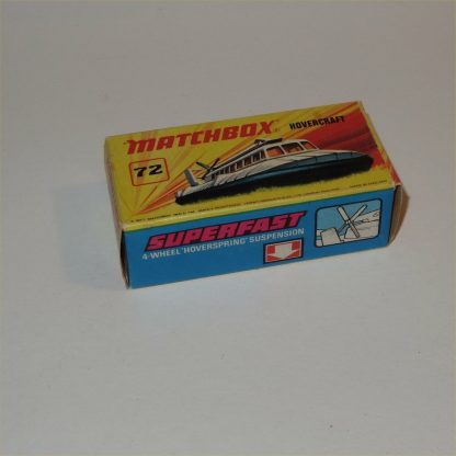 Matchbox Superfast 72 f Hovercraft SRN6 Blue Window Superfast with Original Box - Image 3
