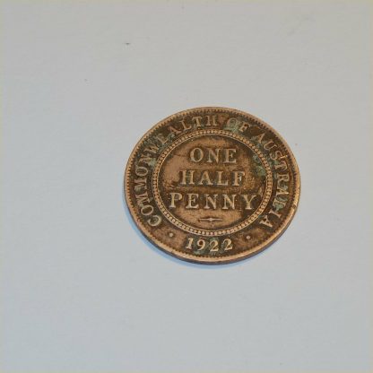 1922 Australian Half Penny