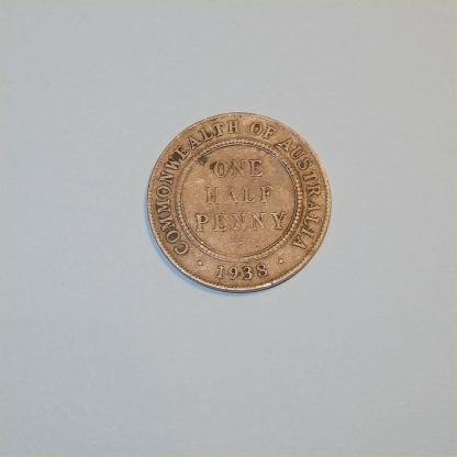 1938 Australian Half Penny