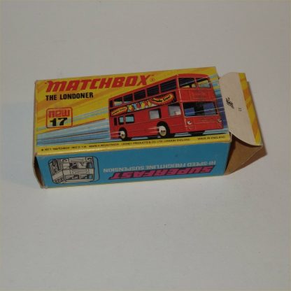 Matchbox Superfast 17 f The Londoner Bus v1 Superfast with Original Box - Image 3