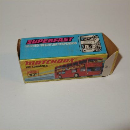 Matchbox Superfast 17 f The Londoner Bus v1 Superfast with Original Box - Image 5
