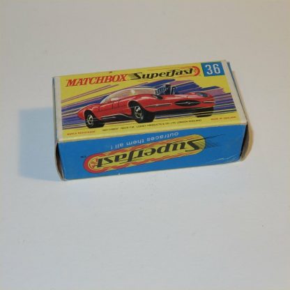 Matchbox Superfast 36 e Draguar Hot Rod Jaguar Superfast with Original Box - Image 3