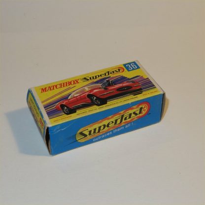 Matchbox Superfast 36 e Draguar Hot Rod Jaguar Superfast with Original Box - Image 4