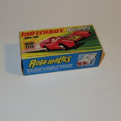 Matchbox Superfast 69 d Turbo Fury Superfast with Original Box - Image 3
